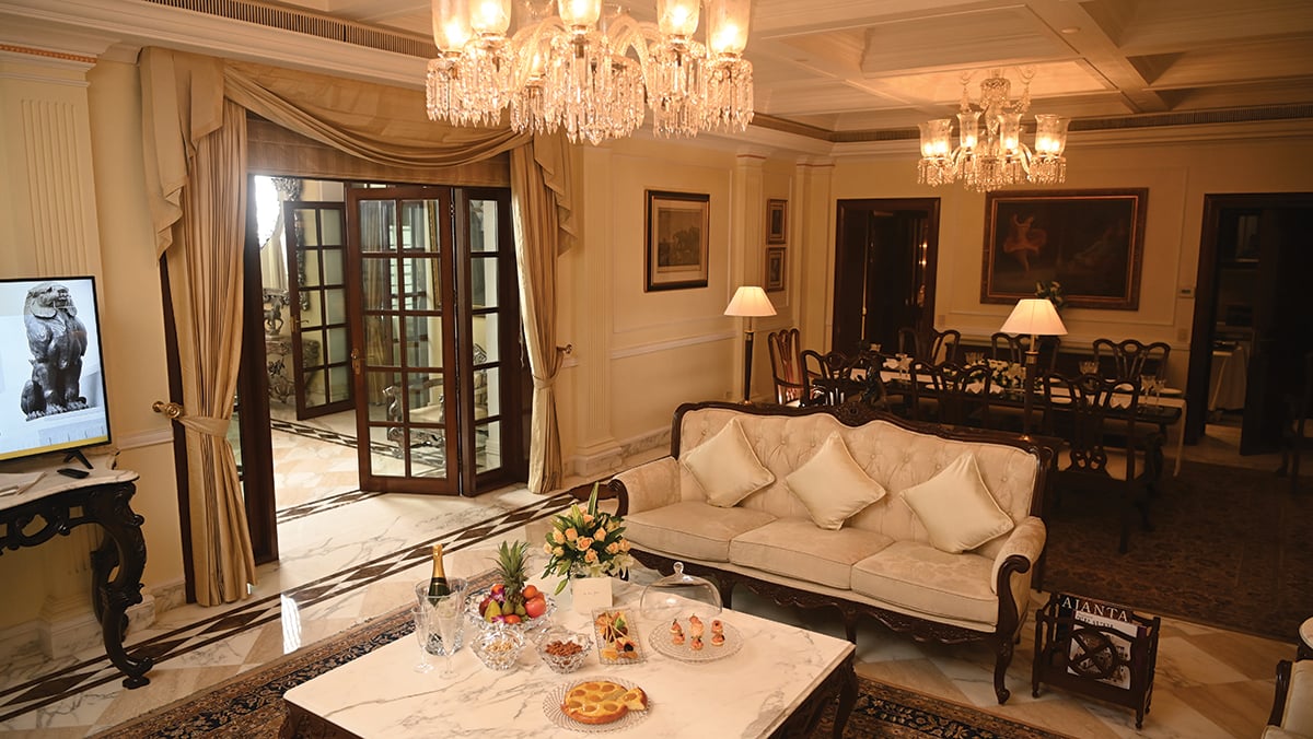 Living Area Imperial Suite