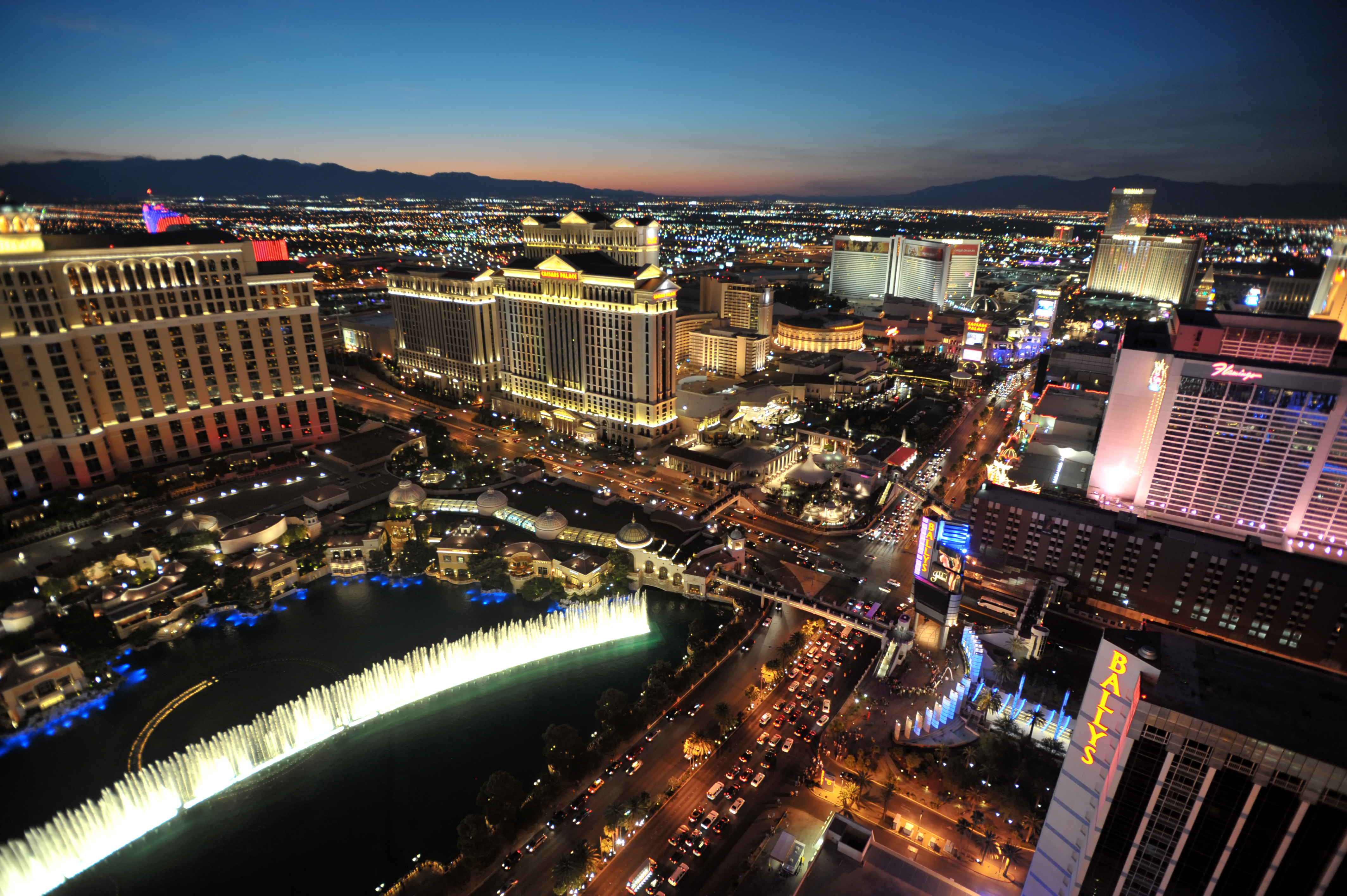 Eiffel Tower Experience Las Vegas View Editorial