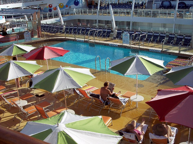 Oasis of the Seas Pool Royal Caribbean Copyright Susan J Young