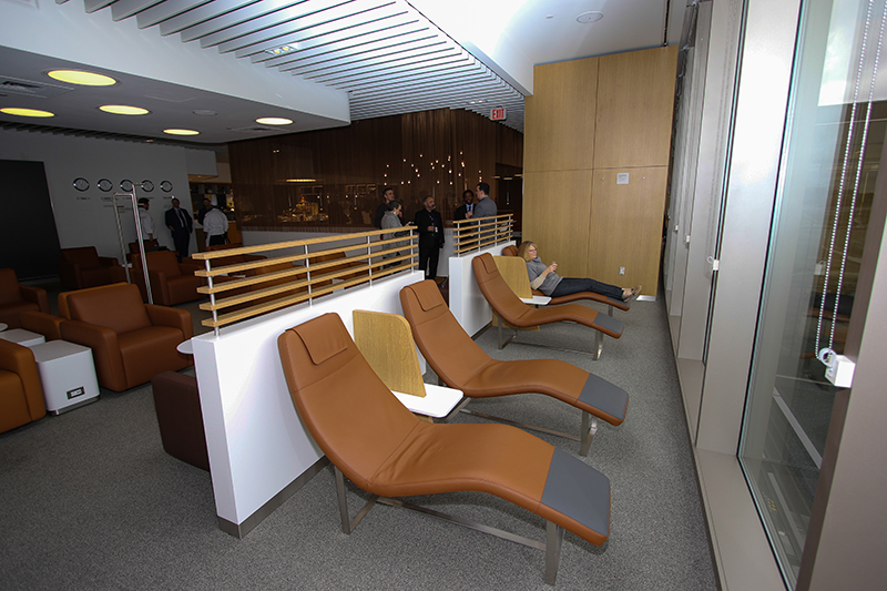 Lufthansa Boston Logan Lounge - editorial only