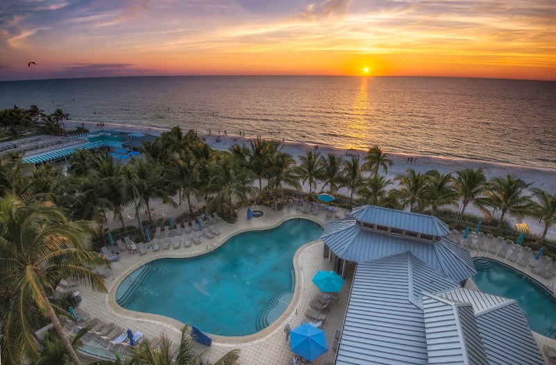 Naples Beach Hotel and Golf Club Editorial