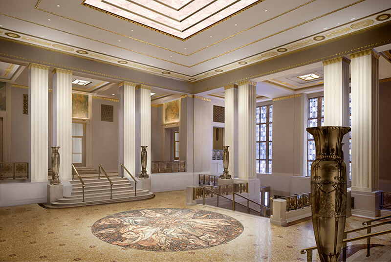 Waldorf Astoria New York Park Avenue Foyer - editorial only