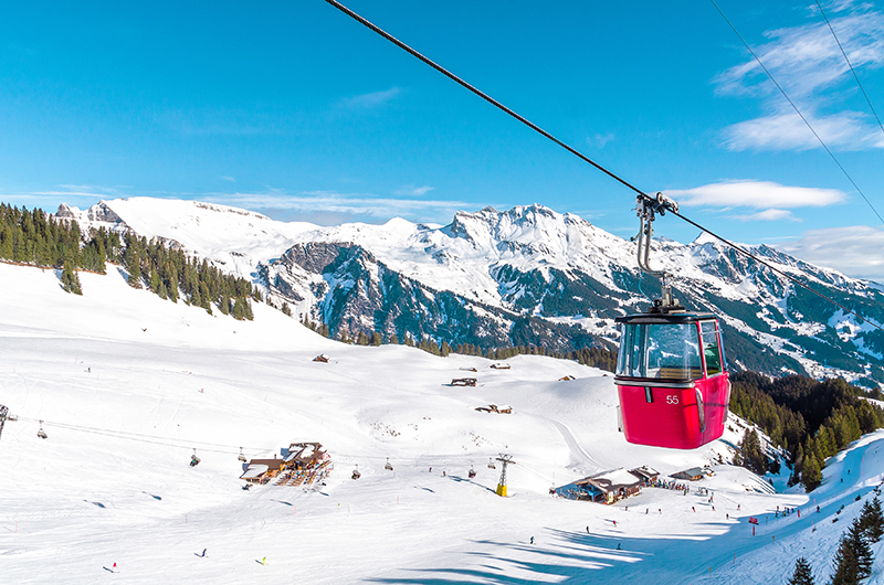 Ski gondola - tora1983iStockGetty Images PlusGetty Images