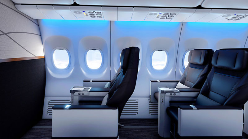 Alaska Airlines New Cabin