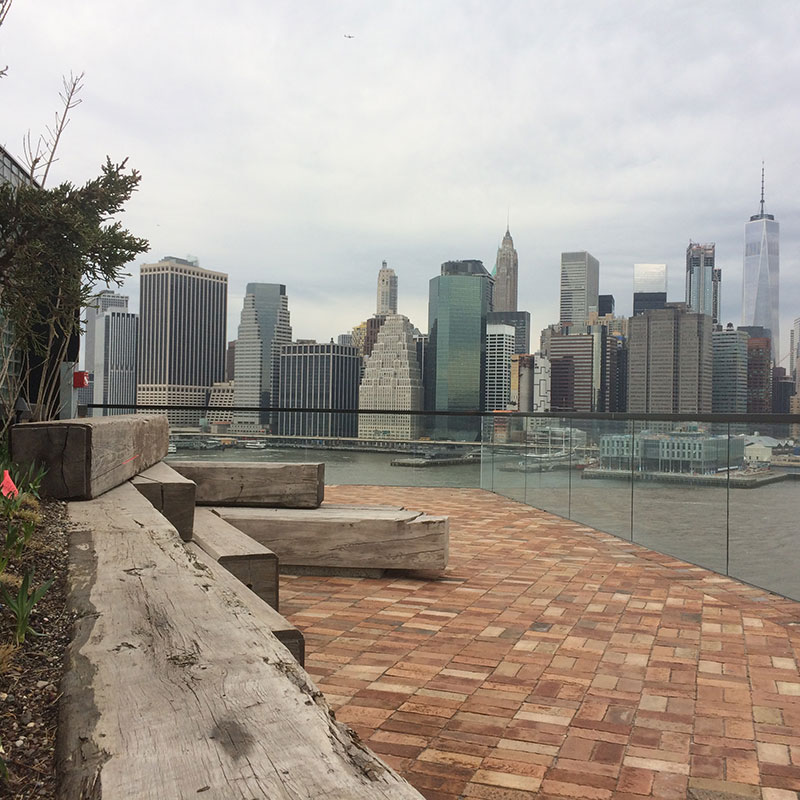 1 Hotel Brooklyn Bridge Rooftop Bar Seating
