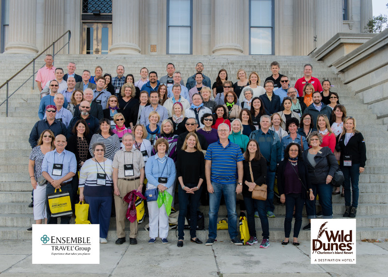 Travel agents and suppliers at Ensemble Travel Groups executive retreat