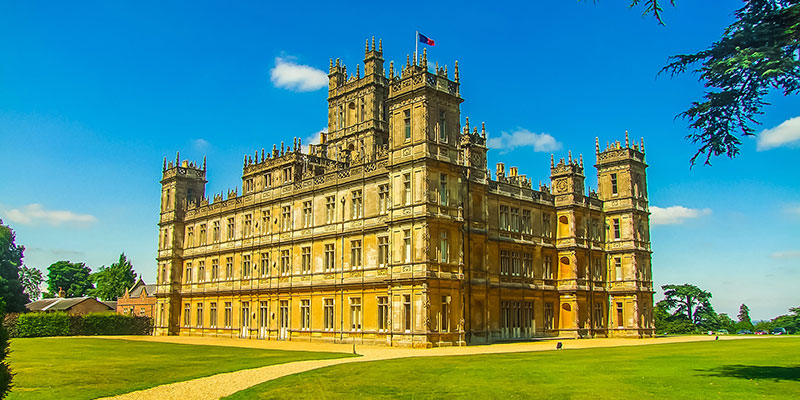 Highclere Castle filming location of the hit series Downton Abbey