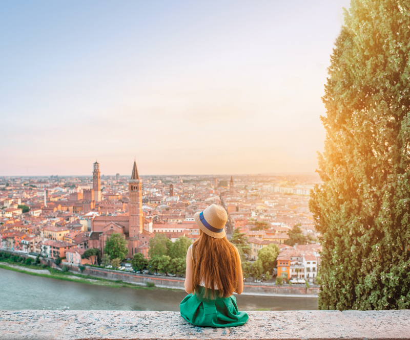 Going it alone in Verona Italy One company Europe Express says that about 85 percent of its solo customers are women