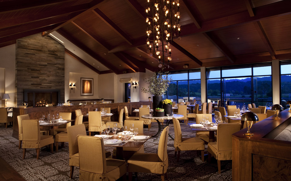 restaurant with tables and chairs