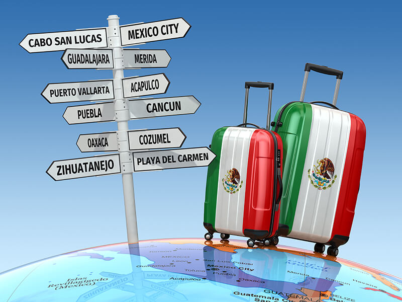 Mexico airline concept 
