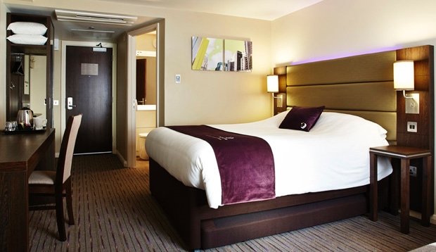 Room at Premier Inn Heathrow Terminal 4