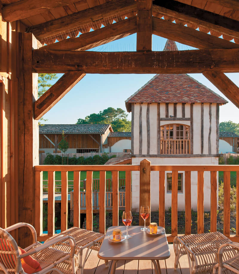 Les Sources de Caudalies Village des Pcheurs Fishermens Village comprises 12 suites on stilts