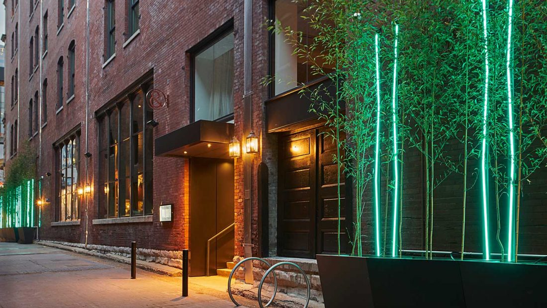 This is 21cs seventh hotel opening and is located inside the historic Gray  Dudley Building in Downtown Nashville
