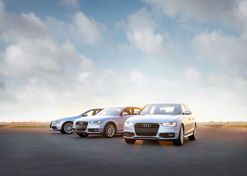 Silver Audi 