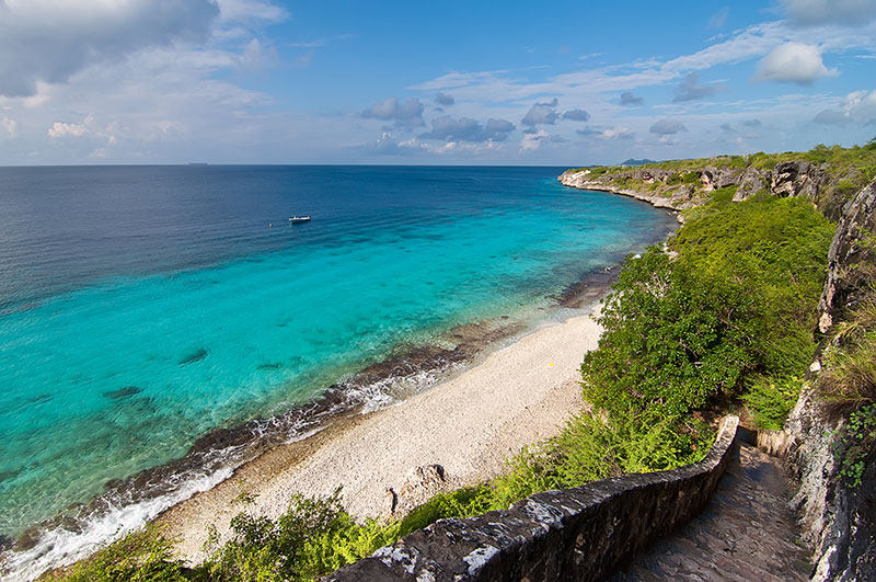 A beach on Bonaire