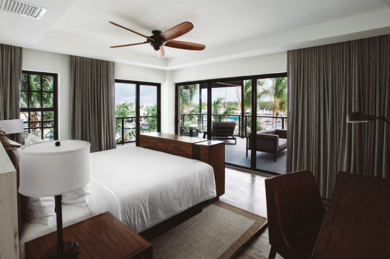 Grand Suite Bedroom at the Perry Hotel