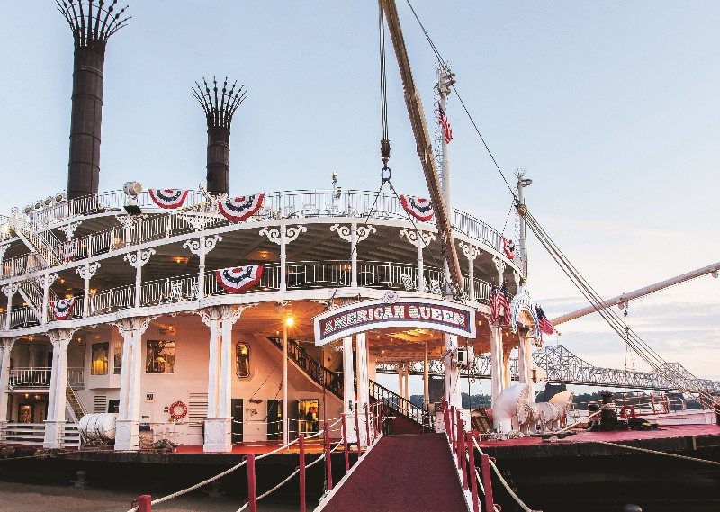 American Queen cruise Editorial Use Only Photo by American Queen Steamboat Company