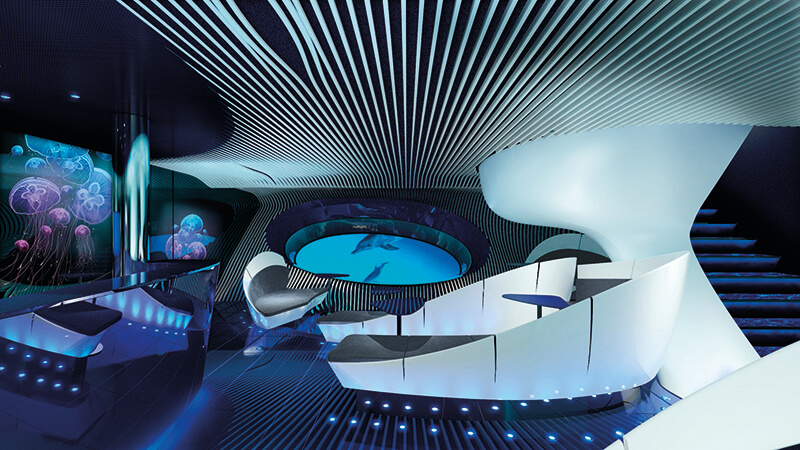 Ponant Explorer Blue Eye Lounge