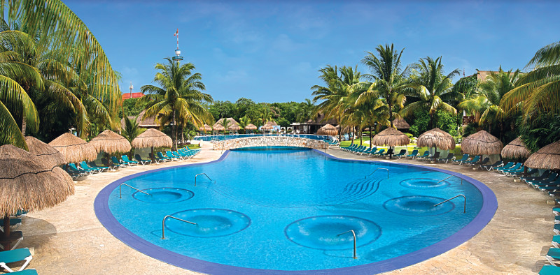 Pool at Occidental at Xcaret Desinations