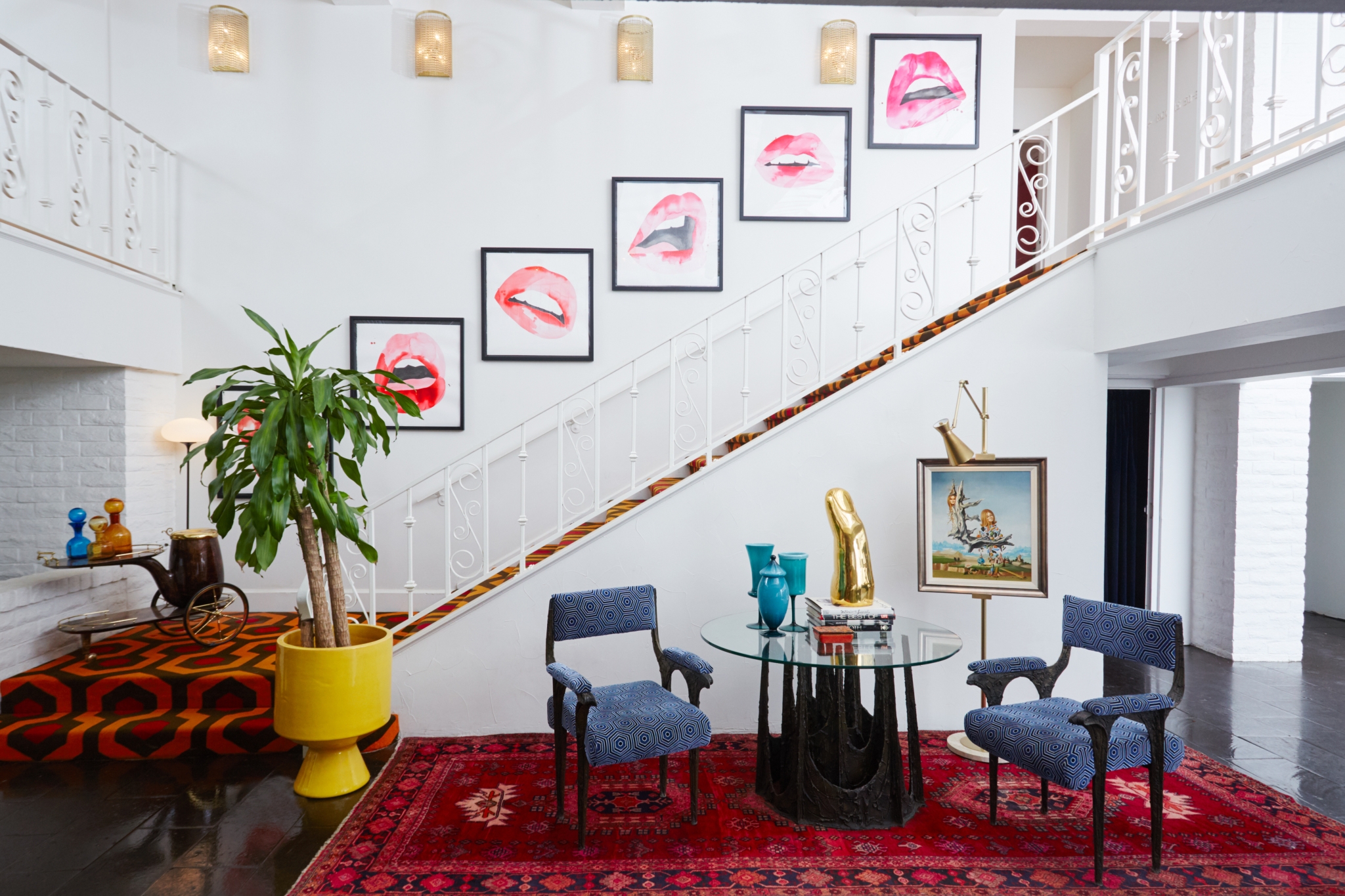 Jonathan Adler designed the lobby of the Parker Palm Springs Hotel in Palm Springs Calif