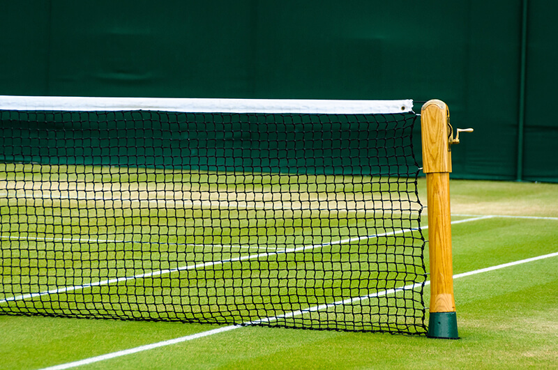 grass tennis court