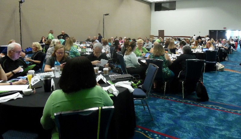 Luxury Forum Cruise Planners Port Everglades FL Photo by Susan J Young Editorial Use Only