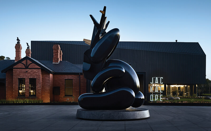 Jackalope Hotel an ultra-modern hotel with 46 rooms is equipped with various luxury amenities