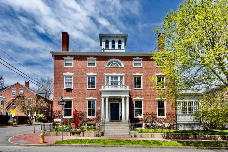 The Danforths red brick exterior