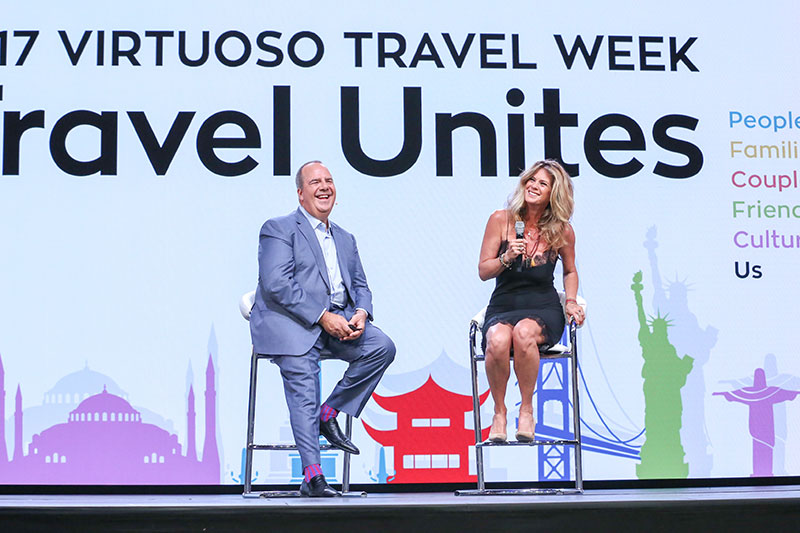 The week opened with a keynote address on the networks growth by Upchurch