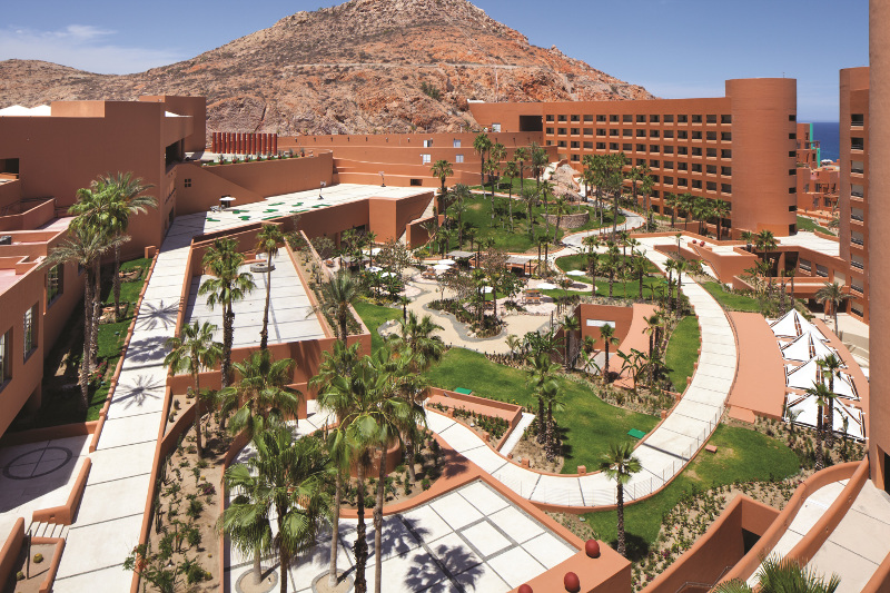 Exterior shot of the newly renovated Westin Los Cabos Resort Villas  Spa