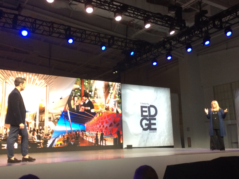Celebrity Cruises President and CEO Lisa Lutoff-Perlo and Celebrity Edge Travel Ambassador Nate Berkus talk the new ships cu