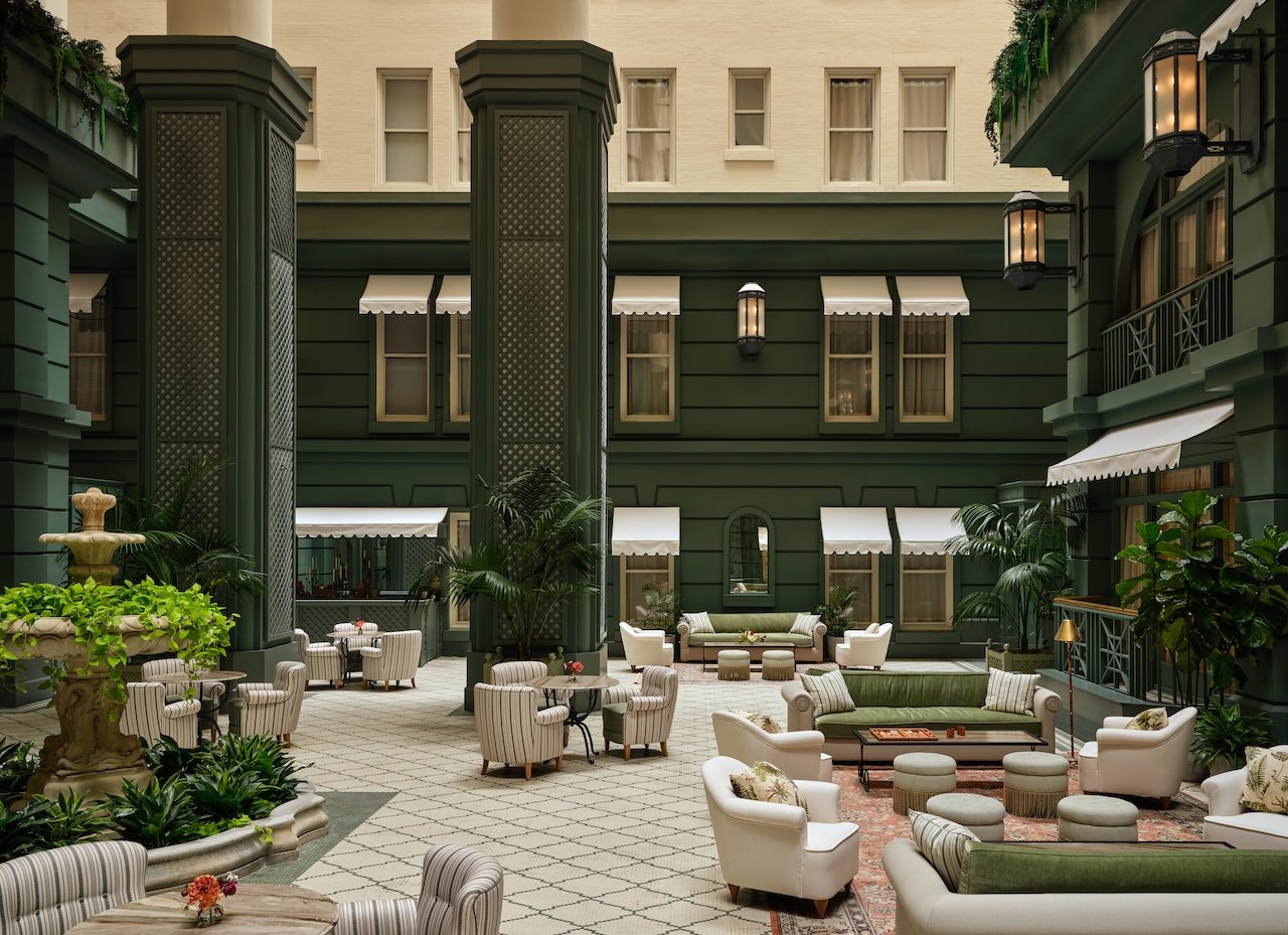 interior of Hotel Bellevue