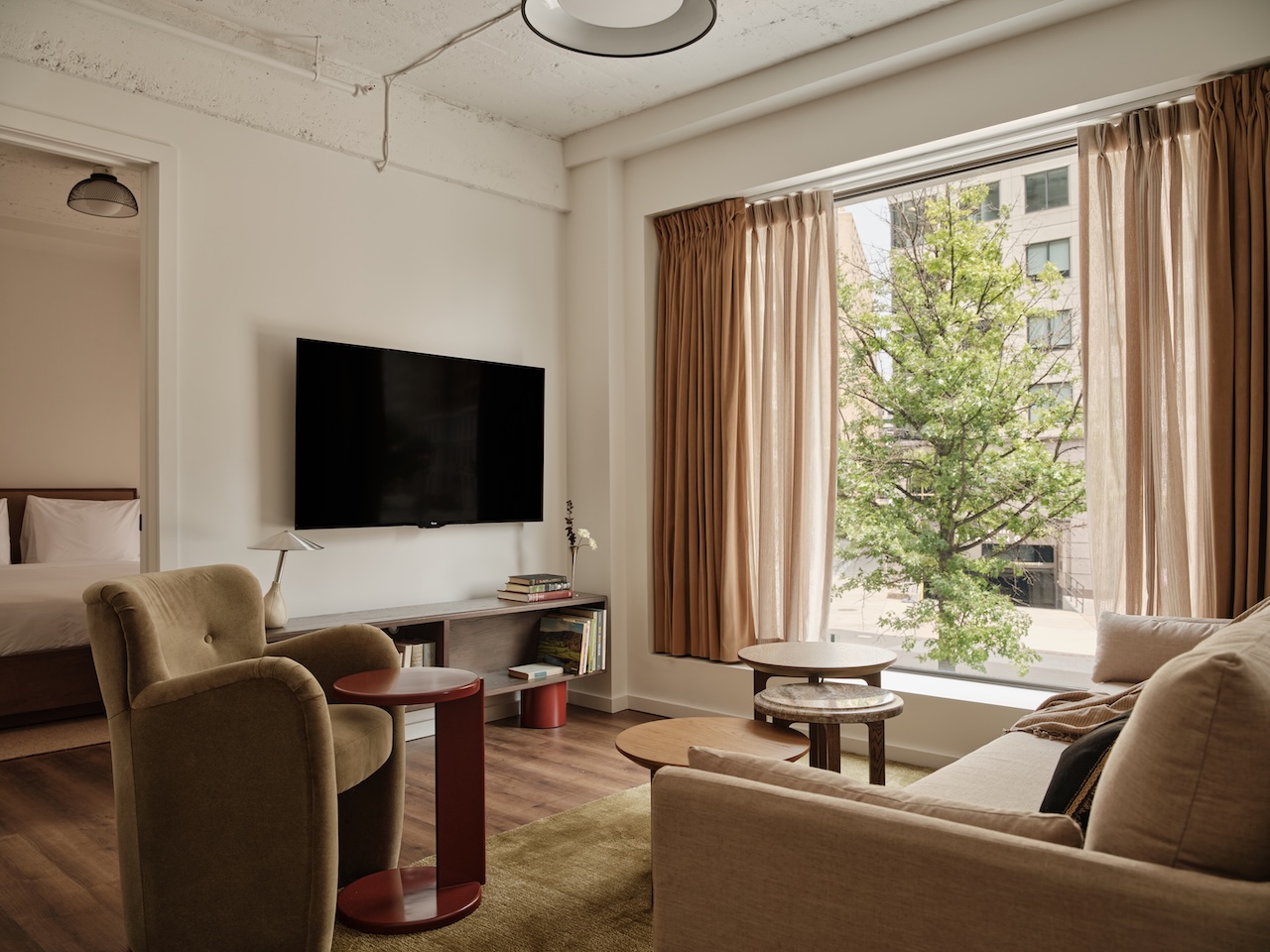 living room 1010 Vermont