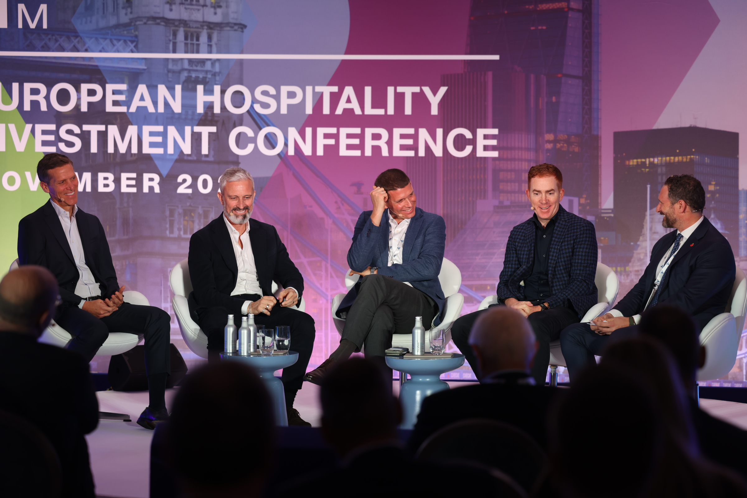 Hyatts James Francque Partners Group managing director Stephen McCall Hamilton Pyramid Europe CEO Tobi Weissinger KSL Cap