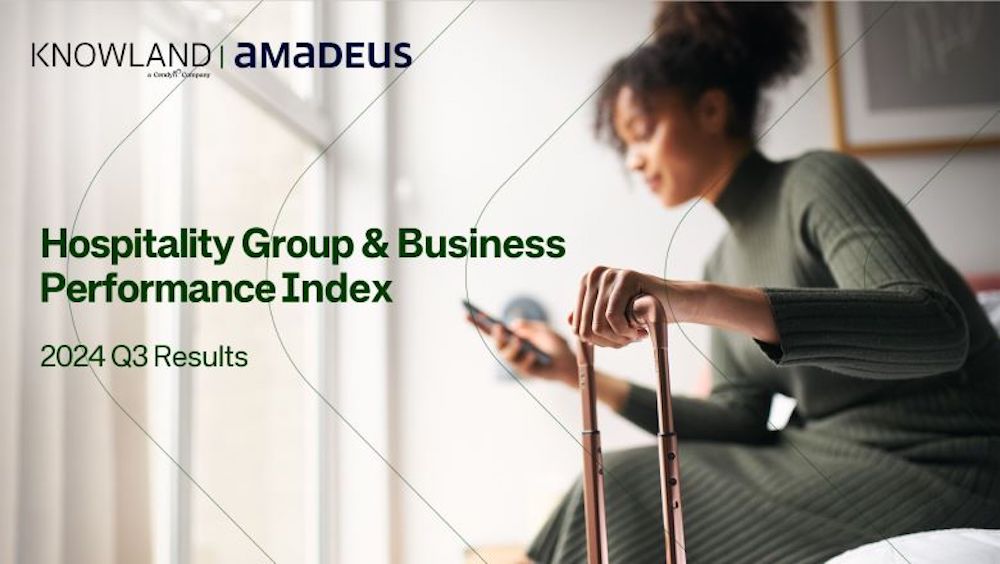 3Q2024 Hospitality Group and Business Performance Index