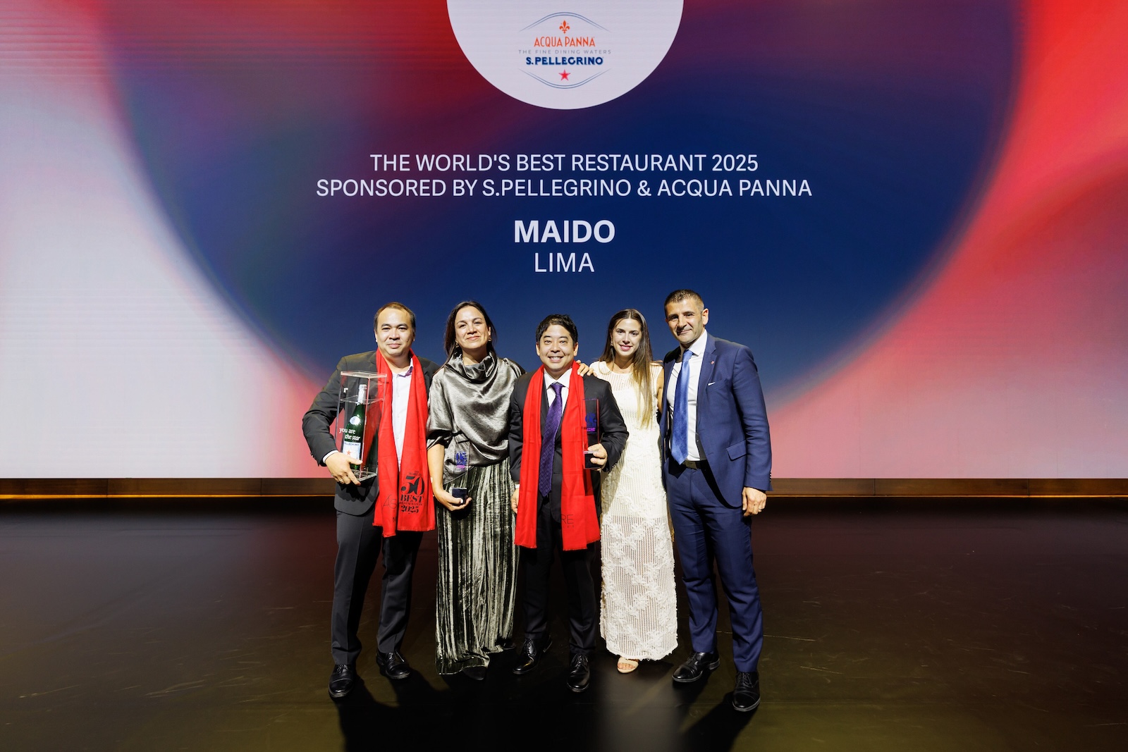 Maido in Lima is named The Worlds Best Restaurant at The Worlds 50 Best Restaurants awards 2025 sponsored by SPellegr