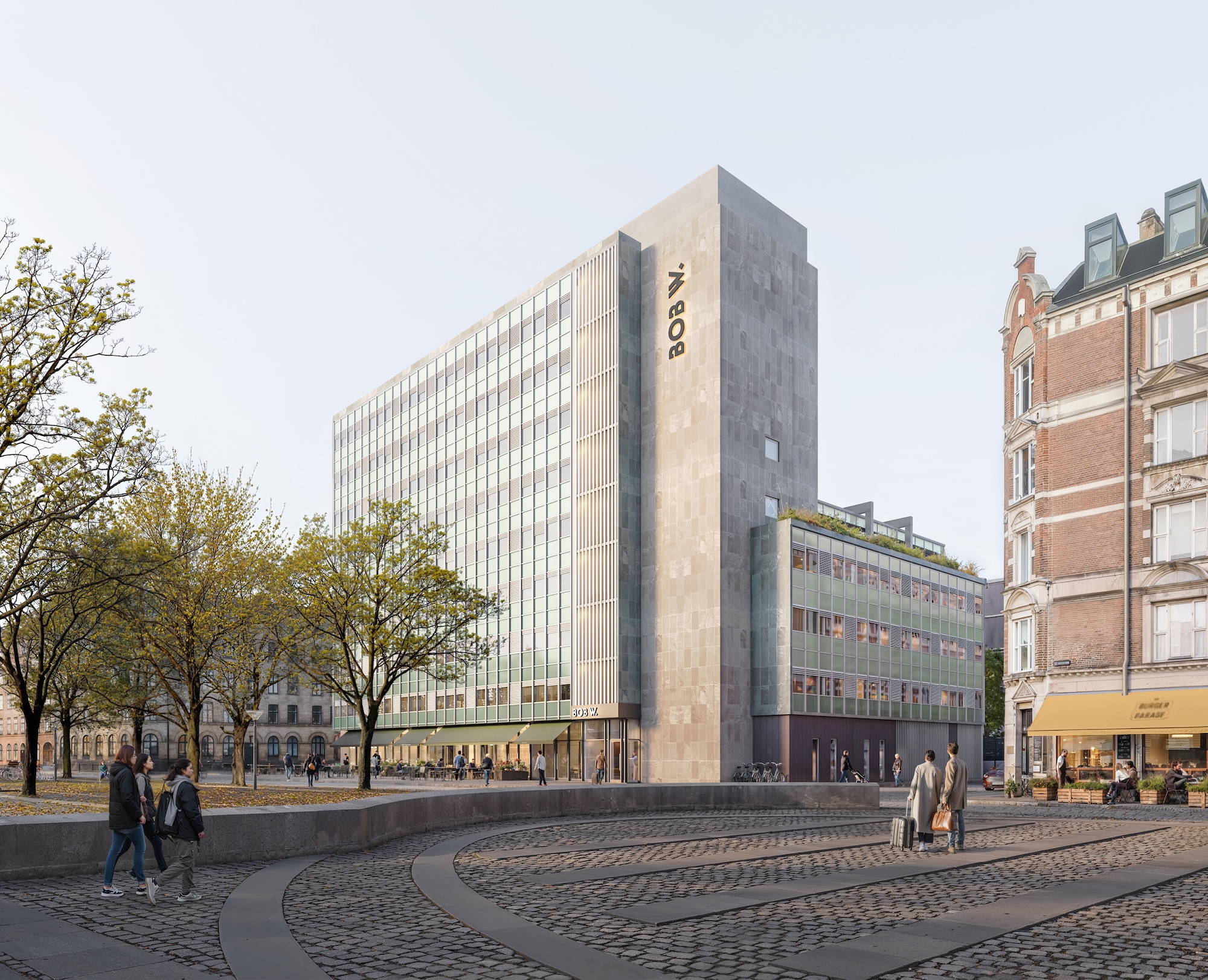 Render of proposed Bob W Copenhagen