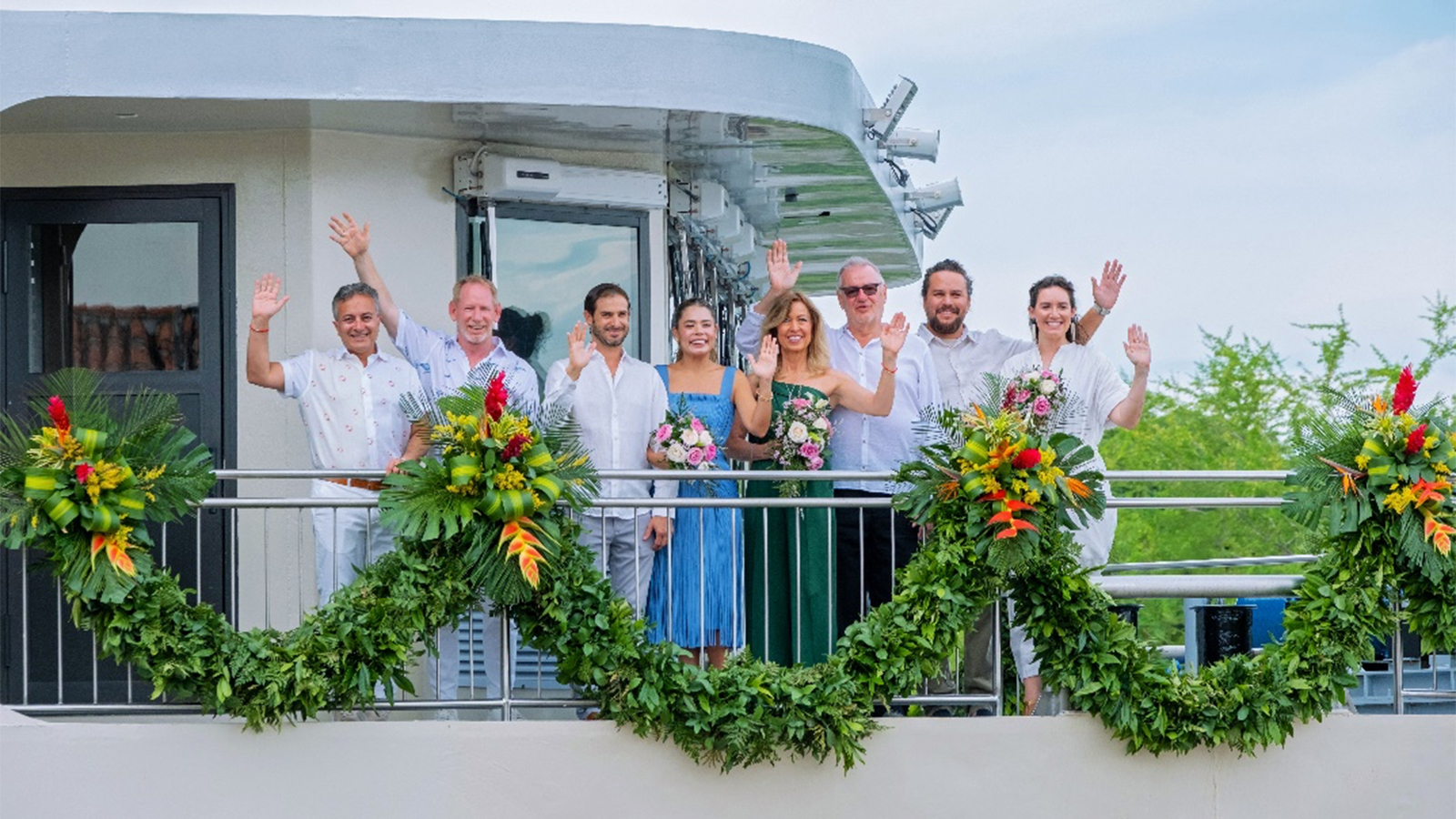 AmaWaterways Celebrates Historic Christening of AmaMagdalena