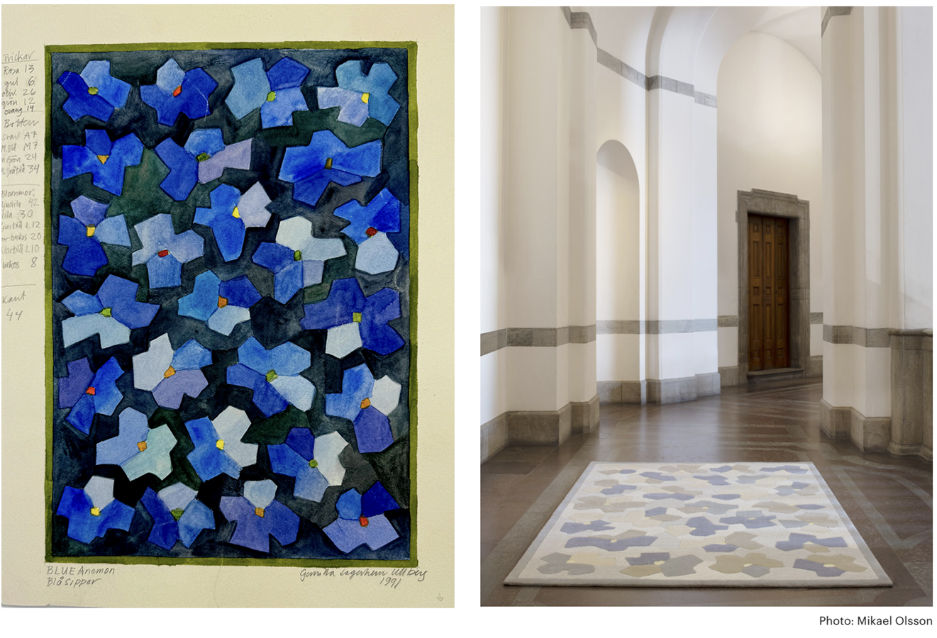 Anemon rugs from Kasthall