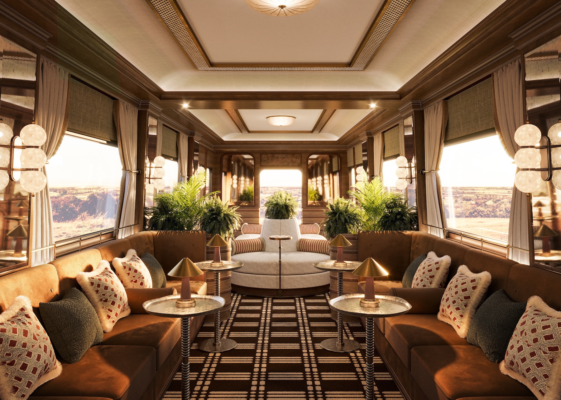 The Britannic Explorer is Belmonds first luxury sleeper train to operate through England and Wales