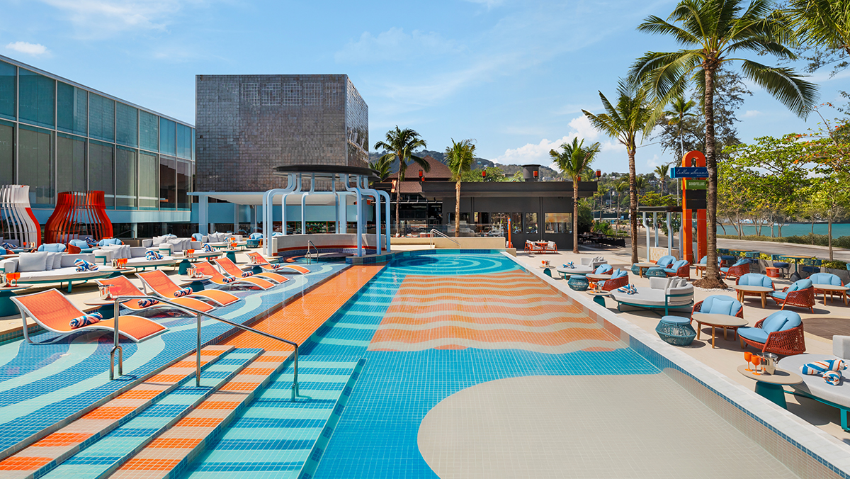 Courtyard by Marriott Phuket Patong Beach Resort Endless Summer Beach Club 