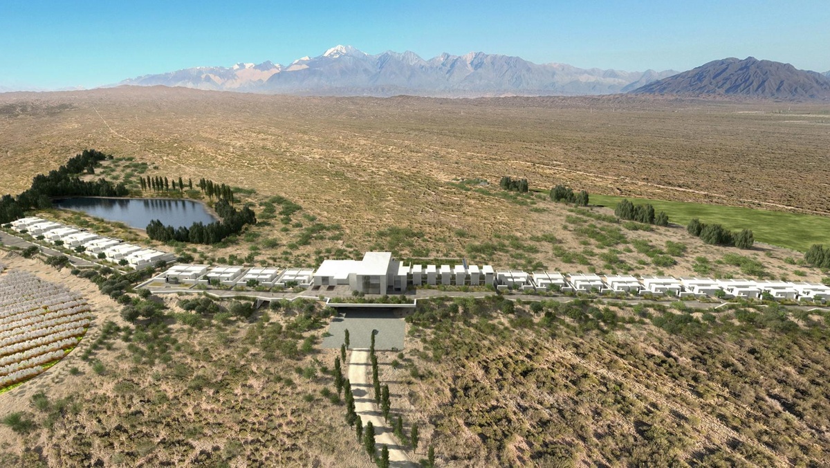 Casa DuhauAerial ViewMendoza