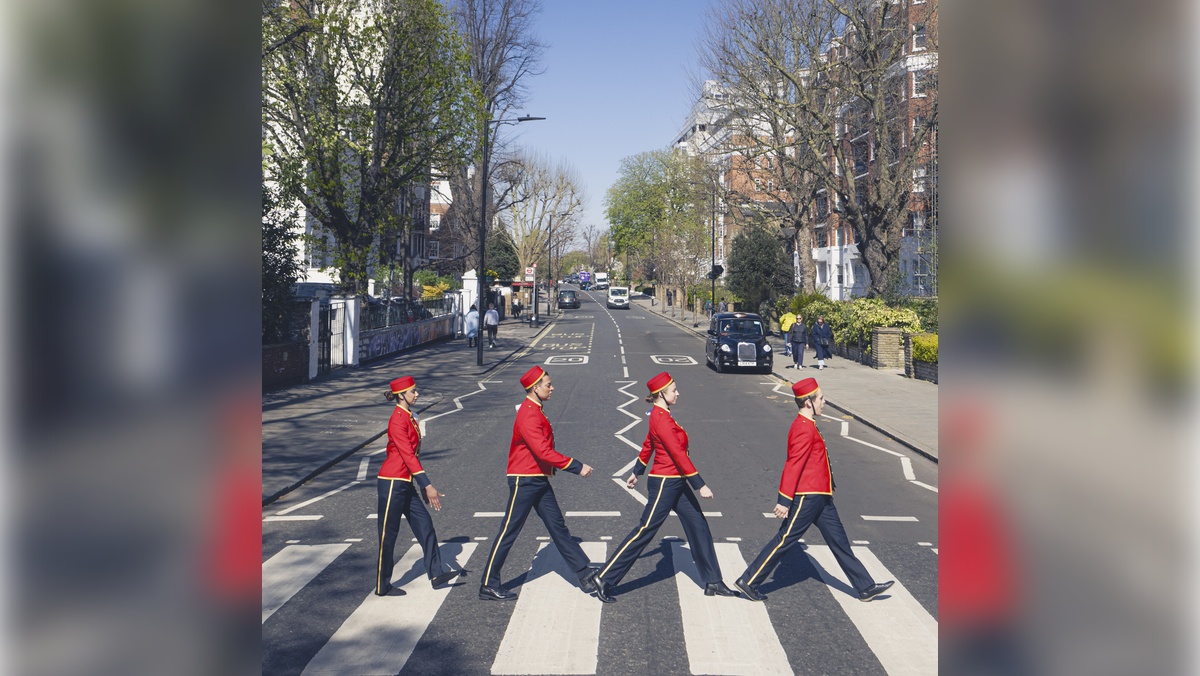 CunardAbbey RoadBeatles Zebra Crossing