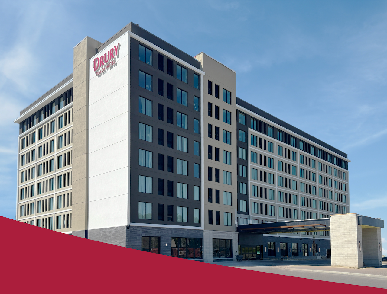exterior of Drury Hotels