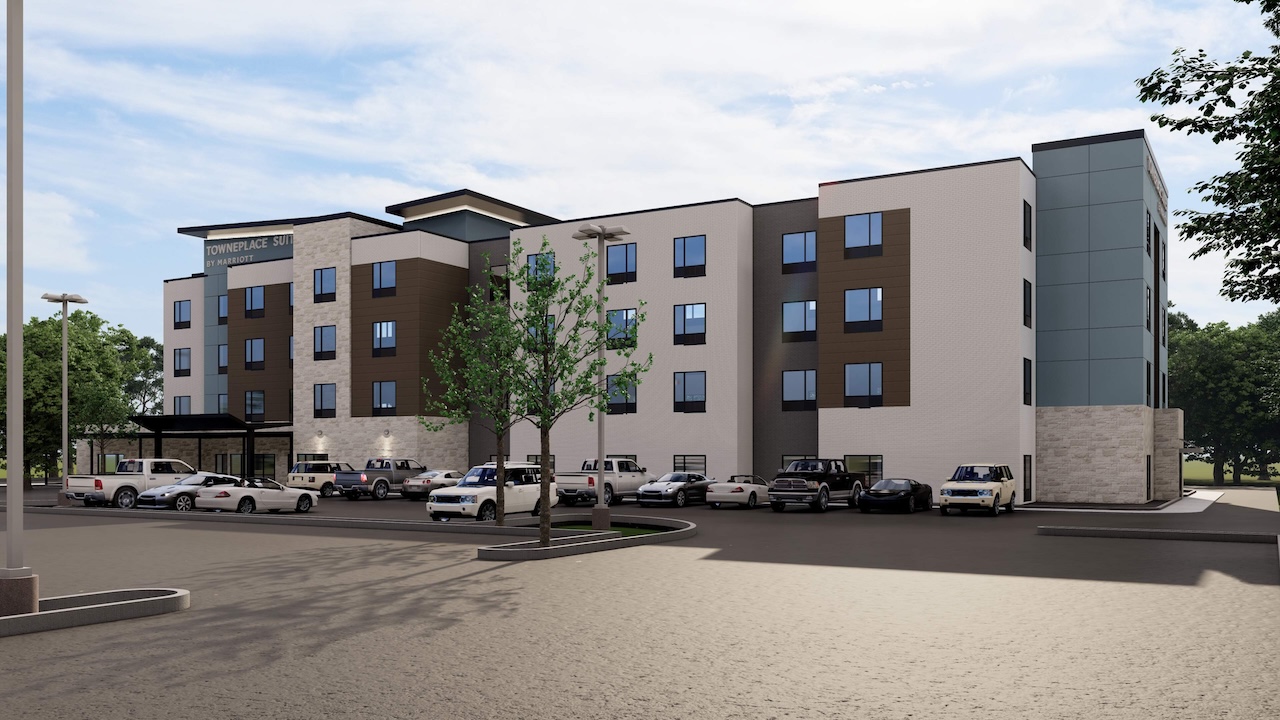 exterior of TownePlace Suites