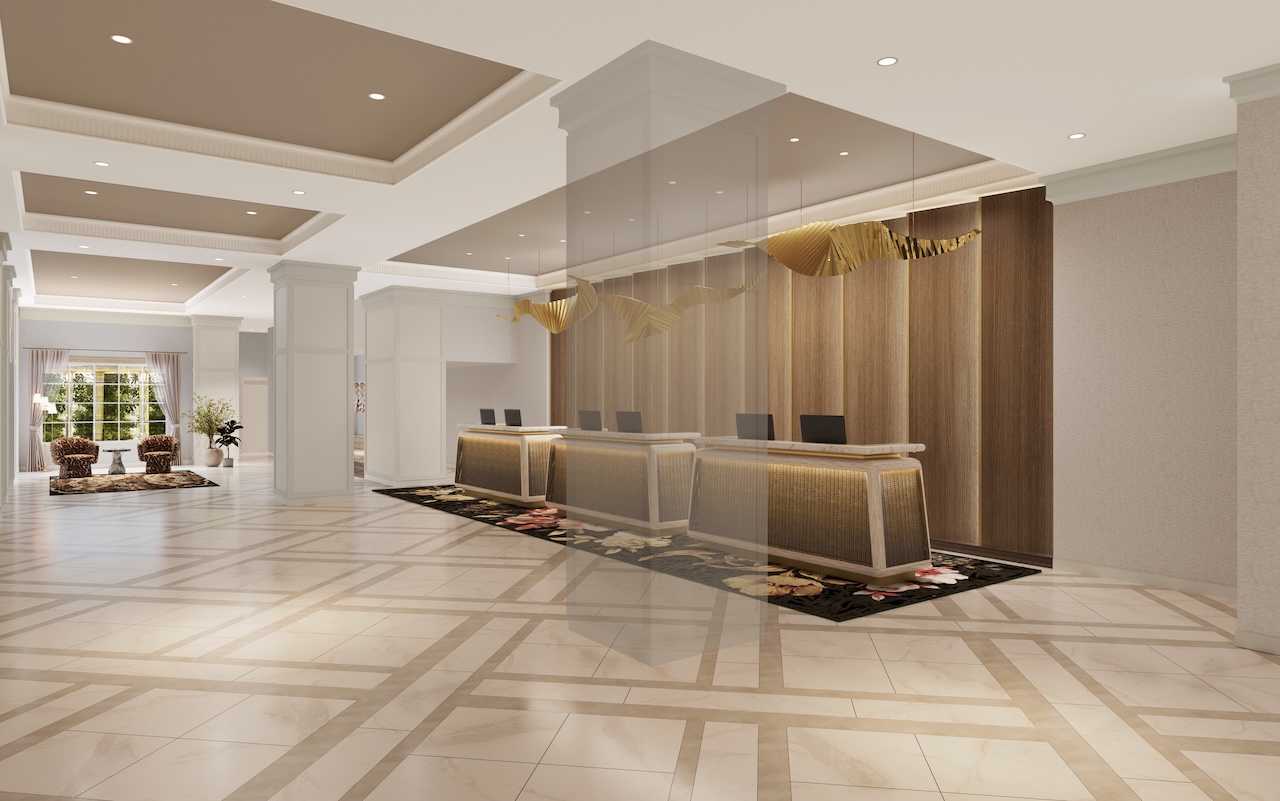 Front desk Hyatt Atlanta 