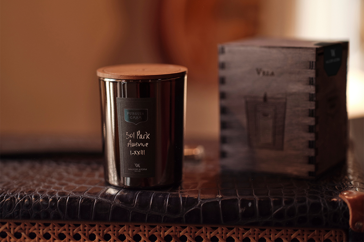 Fueguia 1833 x Waldorf Astoria New York Candle 
