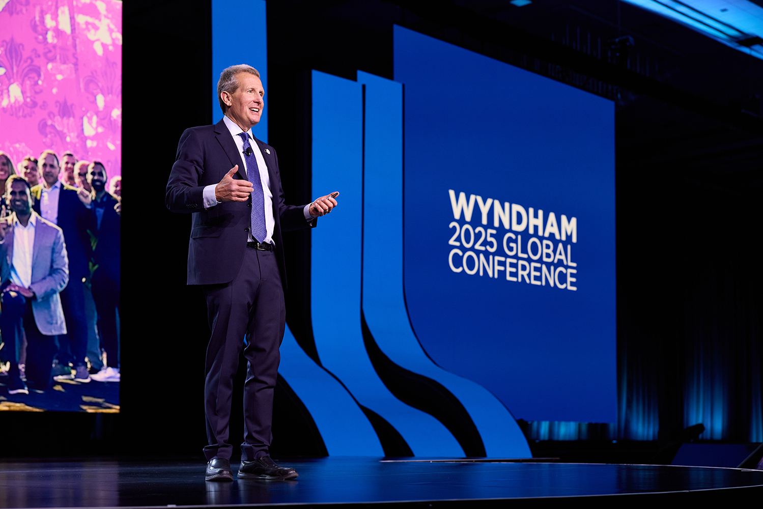 Geoff Ballotti at the 2025 Wyndham Hotels  Resorts Global Conference