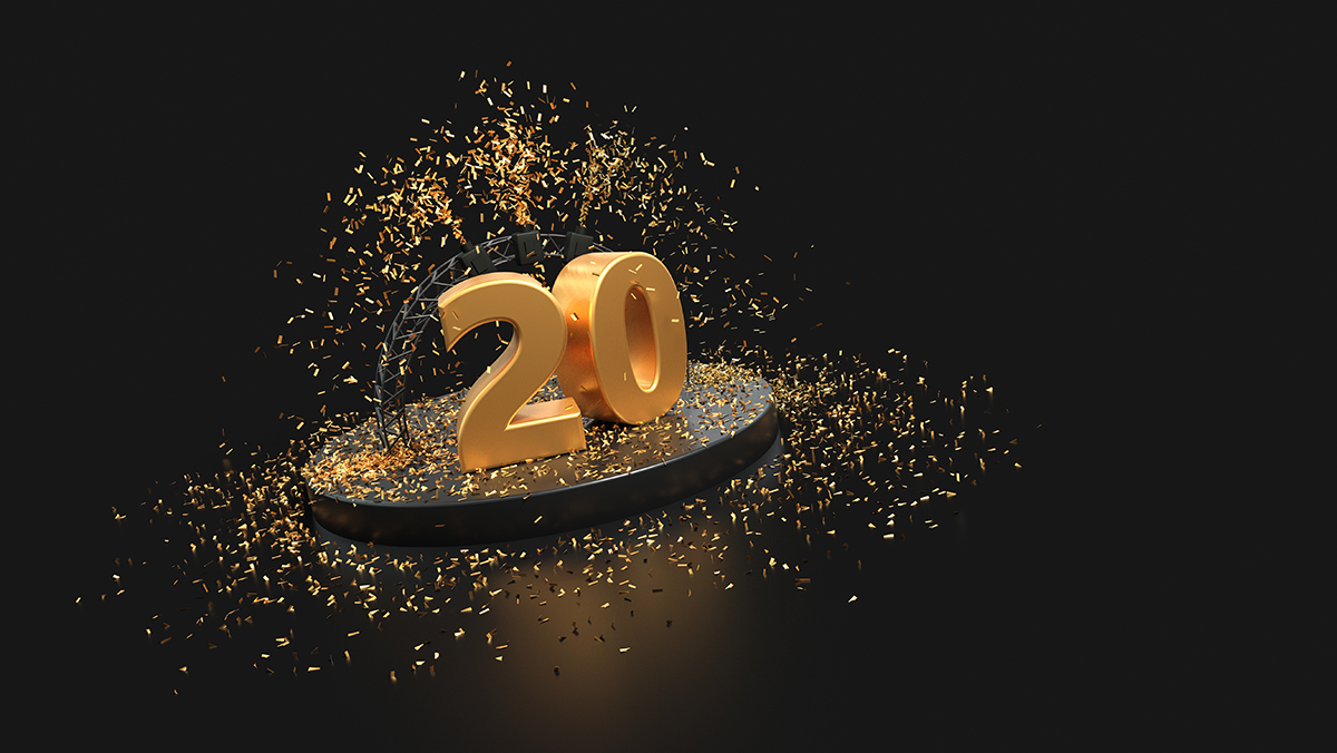 20th anniversary art