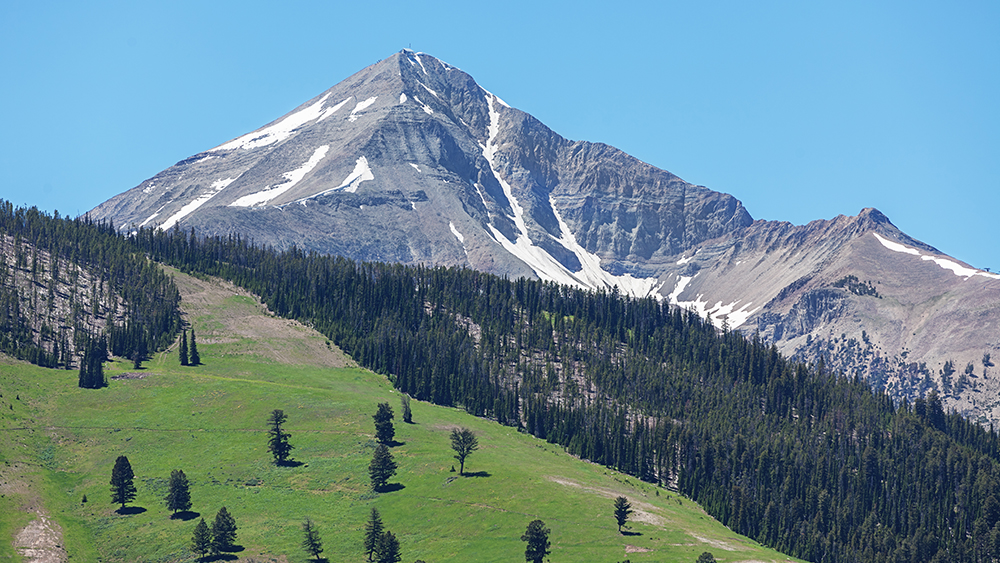 Lone Peak in Big Sky Montana